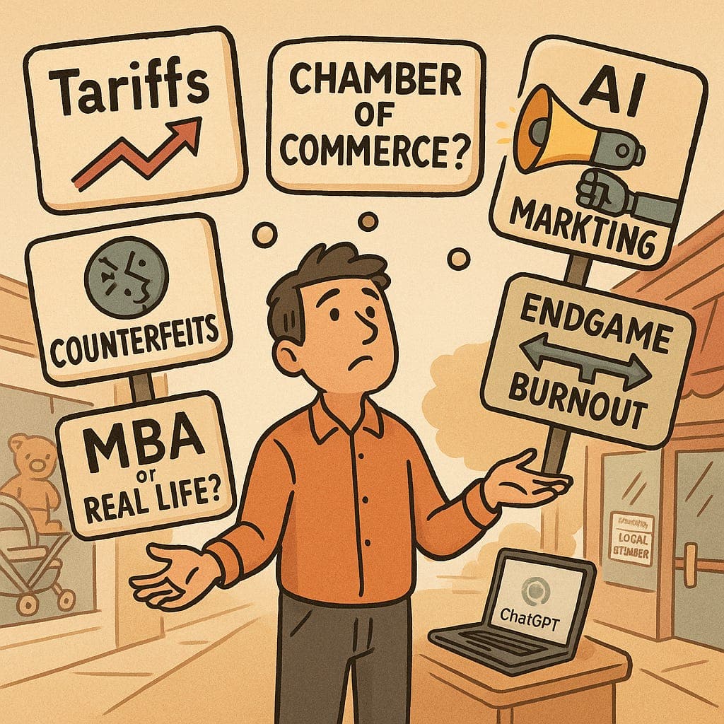 đŻ AI, SMBs & RetirementâPlus: AI-generated ads, logo tattoos & the great chamber walkout